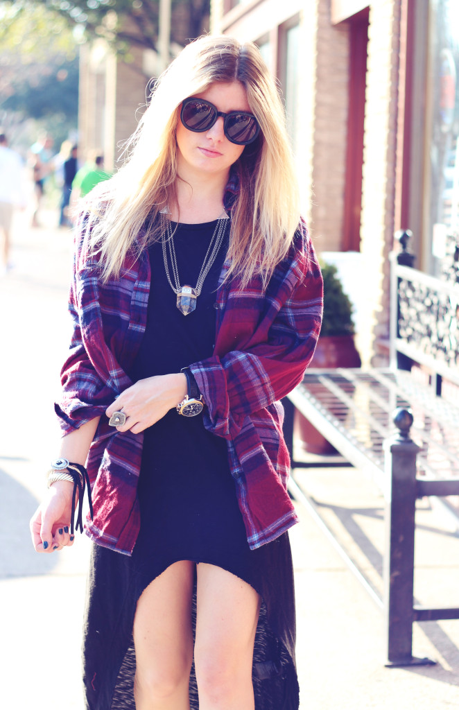 flannel and maxi