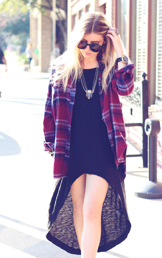 flannel and maxi