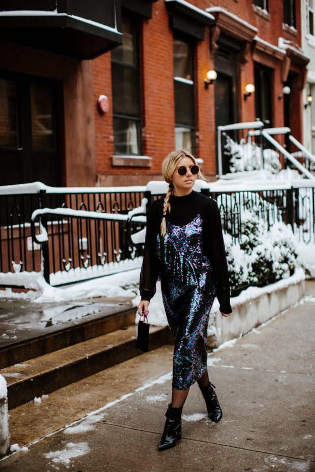 Sequins In The Snow – NYFW Day 1