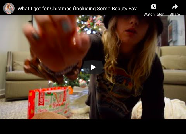 Video: What I got for Christmas (Including Some Beauty Favorites)
